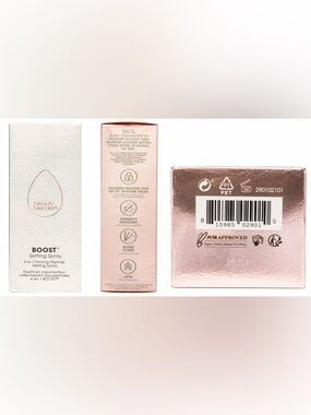 Beautyblender BOOST Setting Spray 4-in-1 Firming Peptide Spray – NEW Sealed